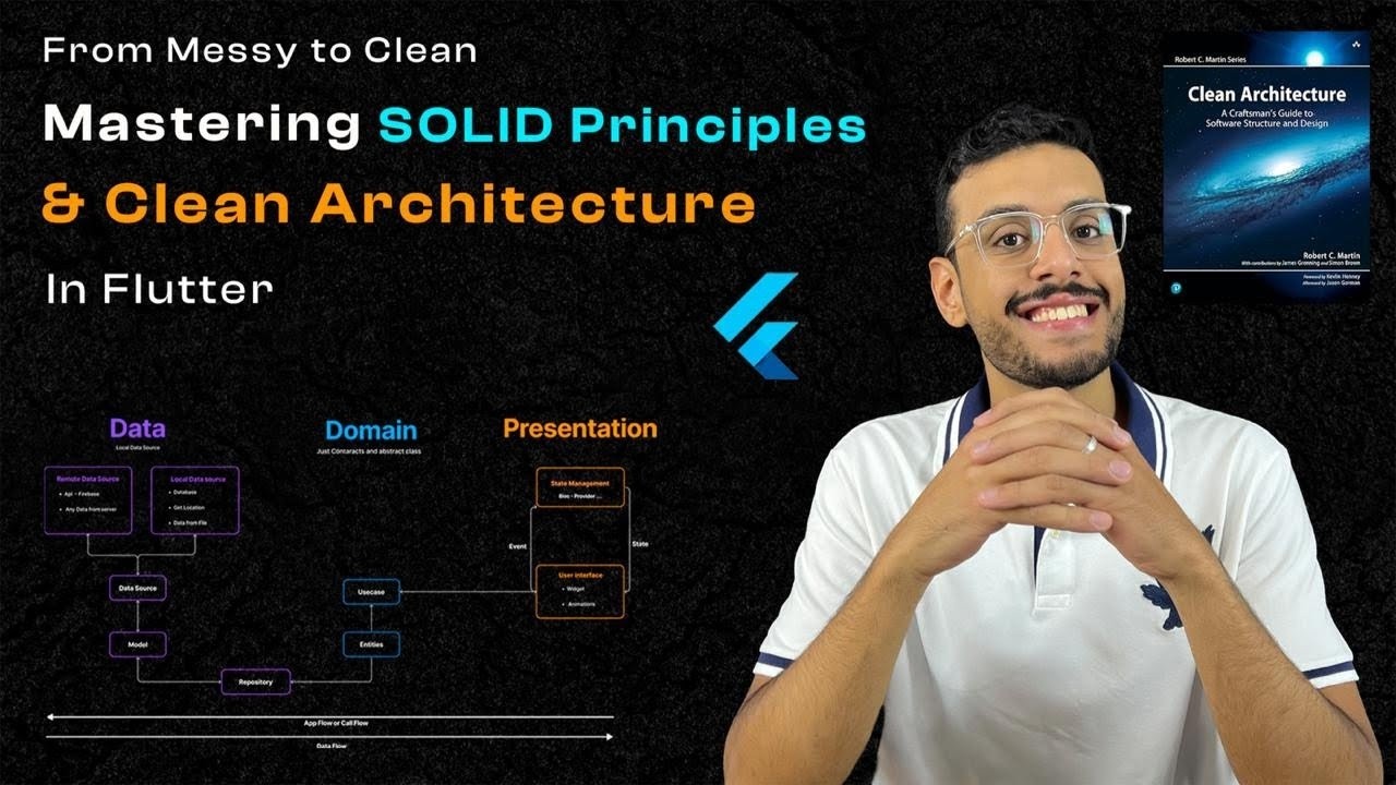 Flutter Mastering Clean Architecture & SOLID Principles | Part 3 ...