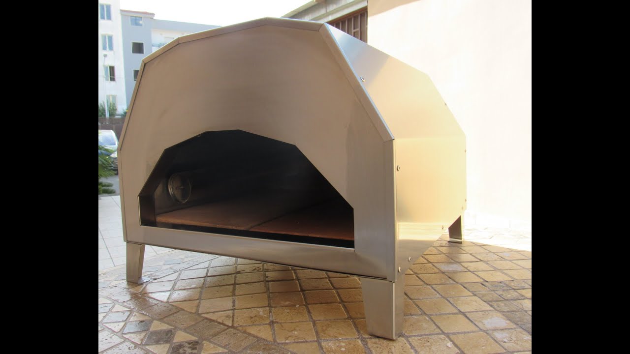FORNO A GAS PER PIZZA NAPOLETANA - YouTube