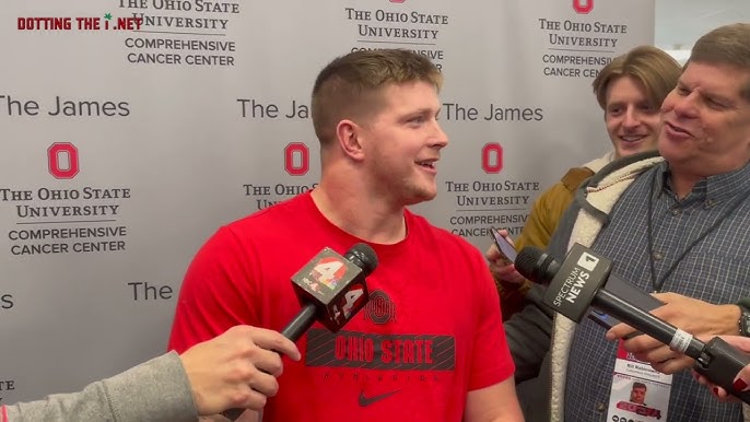 Jack Sawyer Postgame Press Conference (Purdue) | Ohio State Buckeyes