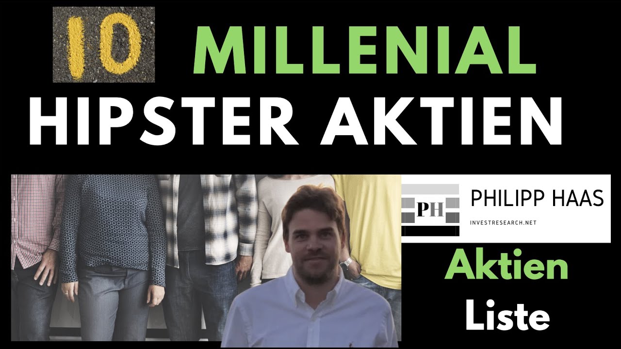 10 Millenial und Hipster Aktien - Diese Aktien finde ich besser als die Börse Online Auswahl