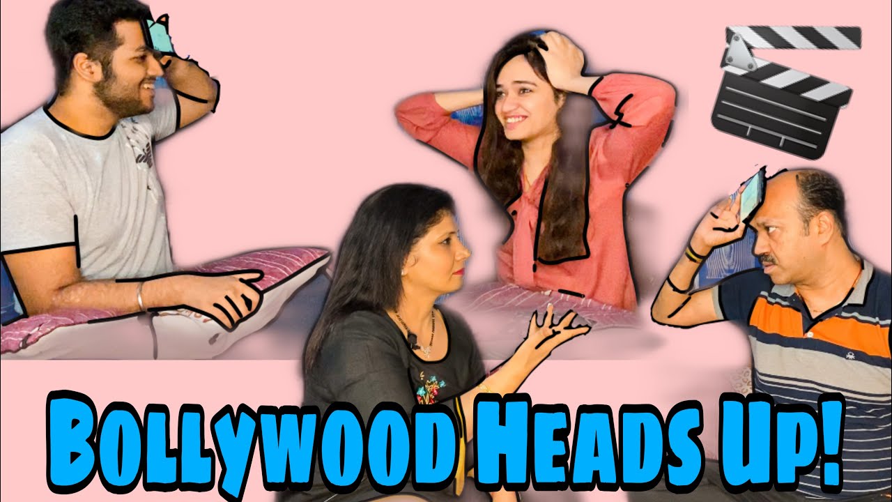 Bollywood Heads up Dumb charades with family | Fun games and challenges for groups