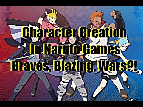 Character Creation In New Naruto Games Series?! - YouTube