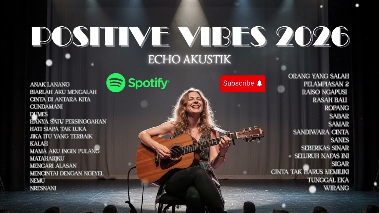 Lagu Indonesia Akustik Buat Temani Malam Sendiri