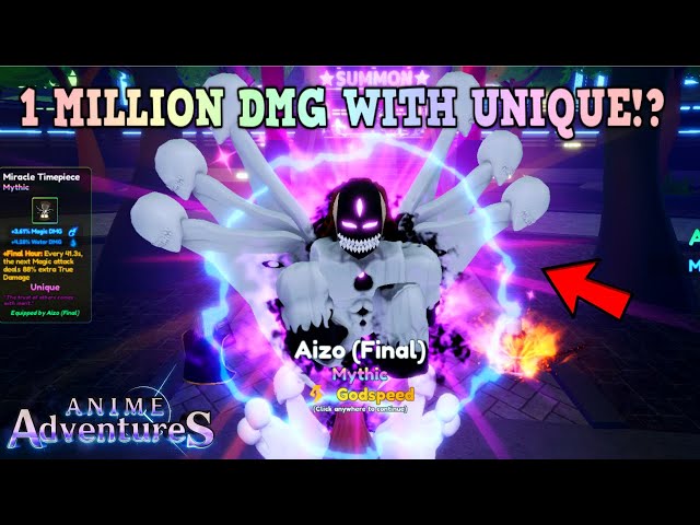 Aizen Aizo (Final) EVO Unique (META FULL AOE), High End Account, Anime  Adventures AA