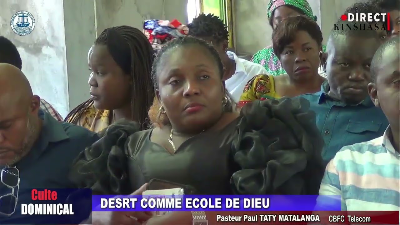 DESERT COMME ECOLE DE DIEU  Rév. TATY MATALANGA