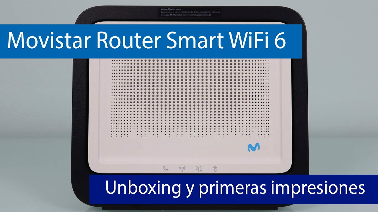 Así es el nuevo Movistar Router Smart WiFi 6, descubre sus características  y opciones - YouTube