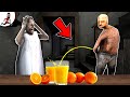 Granny fresh juice vs Grandpa ► funny granny animation parody horror game