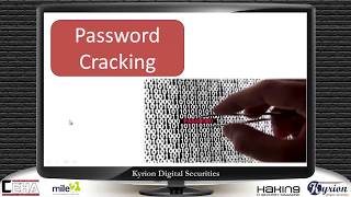 Module 3 – Password Cracking Techniques