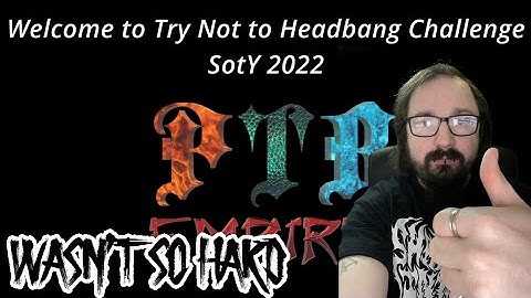 @cryoflameaudioforge  Try Not to Headbang Challenge 2022 | SotY Edition [ Reaction ]