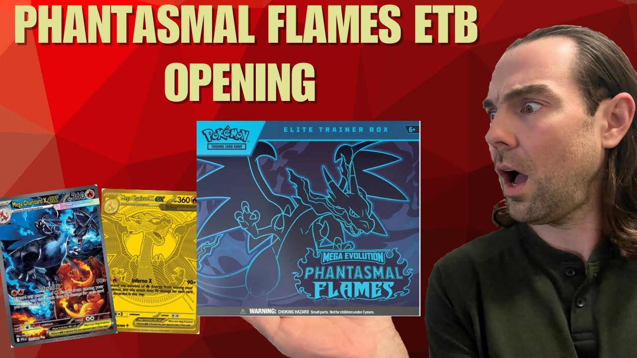 I Opened a Phantasmal Flames ETB… and THIS Happened 😱🔥