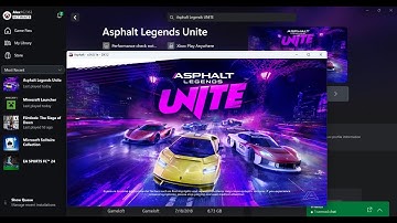 Fix Asphalt Legends UNITE Not Launching From Xbox App/Microsoft Store PC