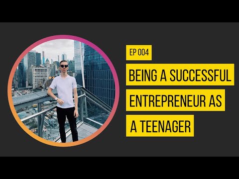 Successful teenage entrepreneur ...