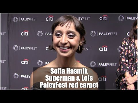 Sofia Hasmik Interview for Superman & Lois at PaleyFest