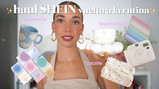 ✨Haul VUELTA A LA RUTINA con shein✨