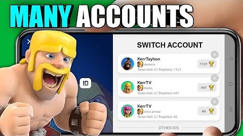 How to Login/Play MULTIPLE ACCOUNTS on Clash of Clans on One Device (2025)