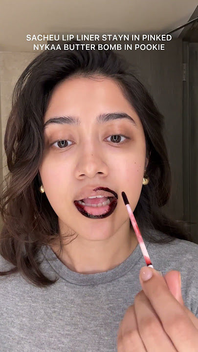 ARE PEEL OFF LIP LINER STAINS VIRAL FOR A REASON? #SHORTS