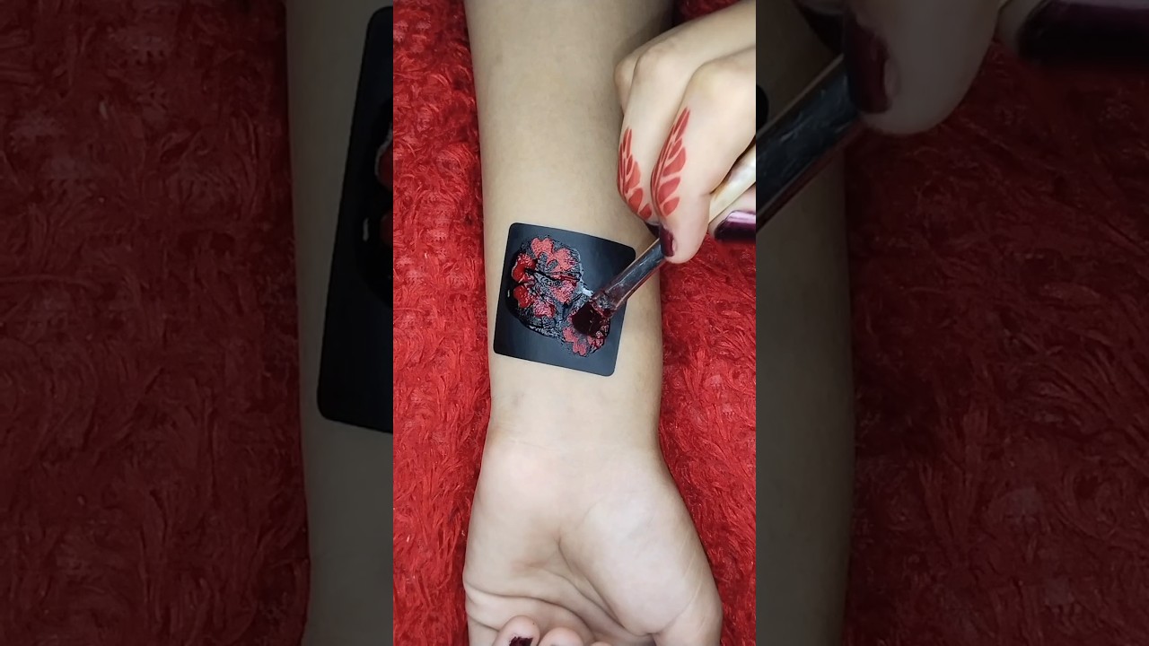 beautiful tattoo sticker design  #shorts