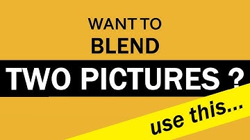 How to Blend Two Pictures in GIMP