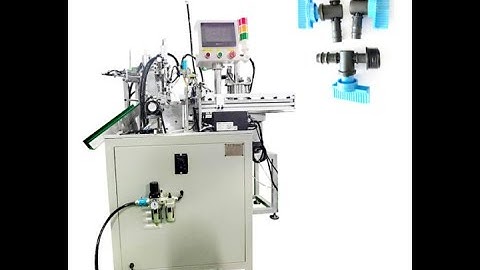 plastic fittings for irrigation assembly machine