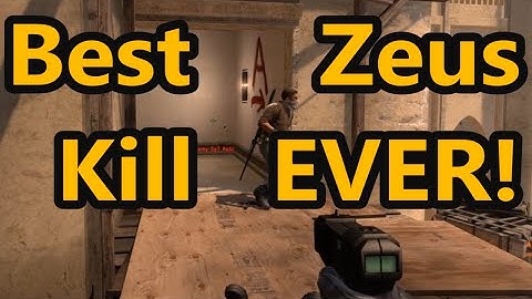 CS:GO Best zeus kill EVER!  1080p