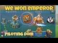 Lords mobile  finally we won the emperor war new 5 emperor account of dom lets go