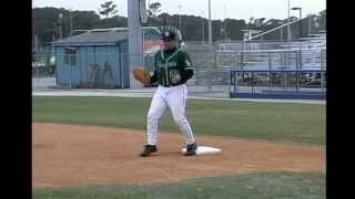 First Base Ready Position 1st Baseman Standing
