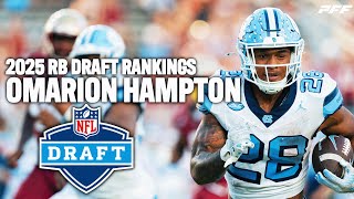 Omarion Hampton Scouting Report: RB2 in the 2025 NFL Draft | PFF College Football Show