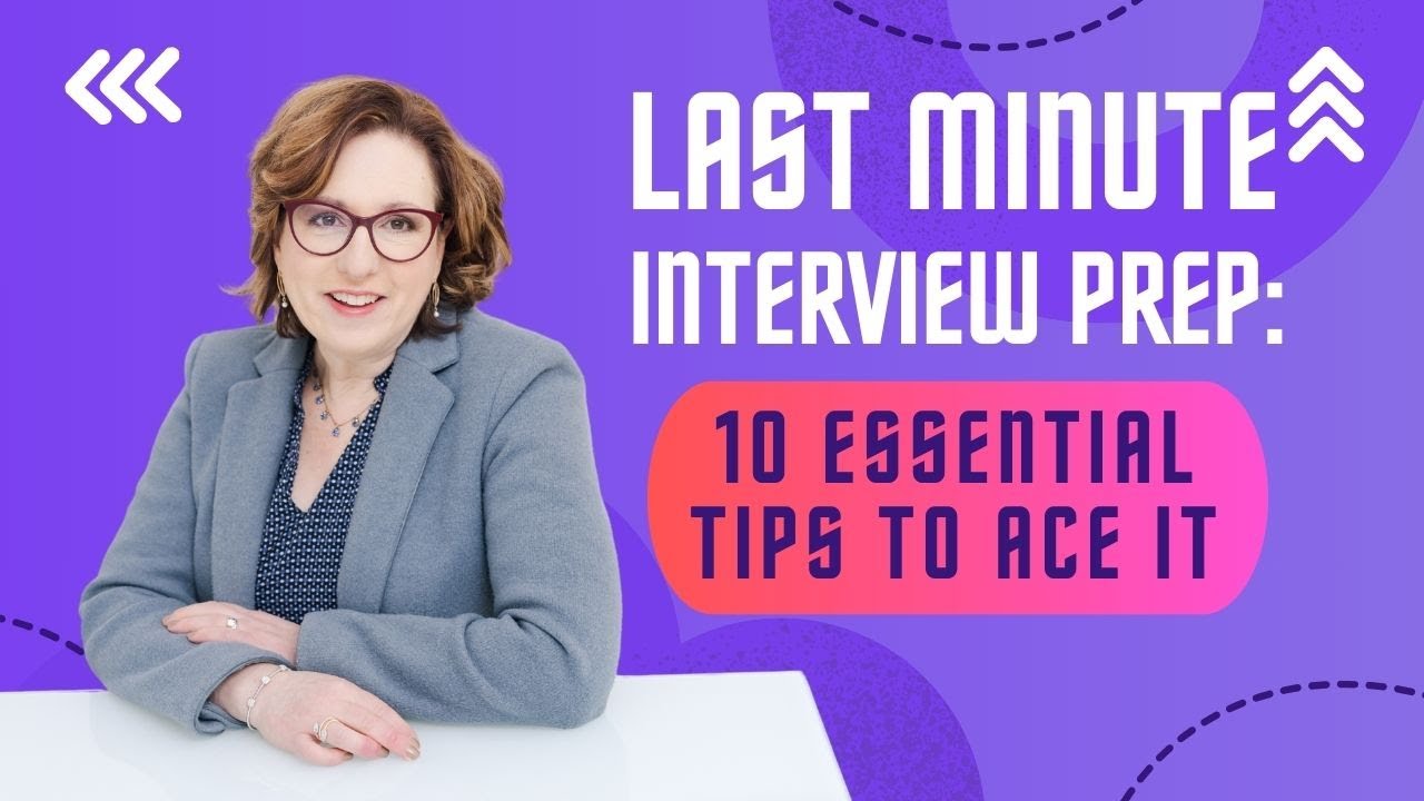 Job Interview Incoming? 10 Fast Tips to Prepare & Succeed - YouTube