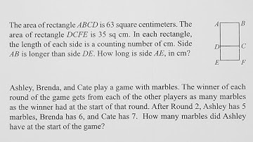 Math Olympiad (MOEMS) Division E tutorial -- not as easy