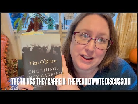 چیزهایی که حمل می کردند بحث ماقبل آخر