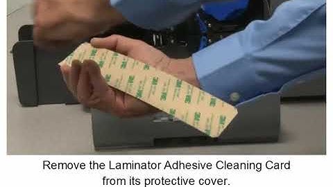 Zebra ZXP Series 7 Card Printer: Cleaning the Laminator Oven