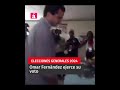 Omar Fernández ejerce su voto #acentotv