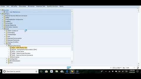SAP Cyber Security System ST07
