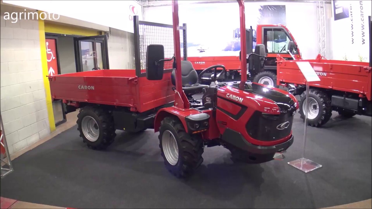 Karon Tractor CARON 140EVO tractor 2019 - YouTube