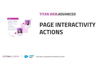 Alternative to Experience Cloud: Page Interactivity Actions for Web