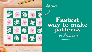 Create a Checkered Pattern in Procreate