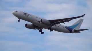 Tame A330 Airbus Flying To Jfk Under Beautiful Clouds By Jonfromqueens