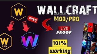 HOW TO GET WALLCRAFT PREMIUM FOR FREE 100%. WORKING TRICK screenshot 1