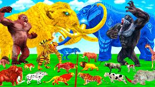 Epic Battle Prehistoric Elephant vs T-Rex Dinosaurs Vs 44 Wild Animals Animal Revolt Battle Simulato screenshot 5