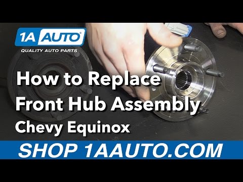 How to Replace Front Hub Assembly 07-09 Chevy Equinox