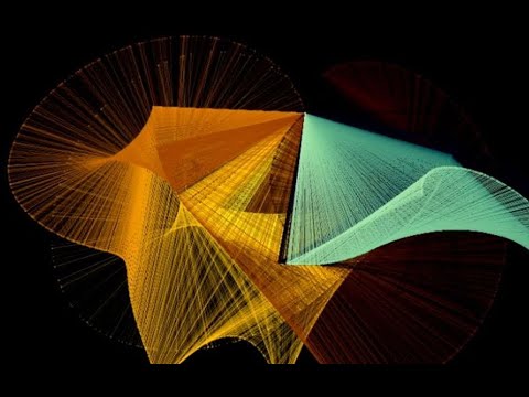10000 double pendulums in color feat. Chopin - (long version)