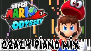 Crazy Piano! Jump Up, Super Star! [Super Mario Odyssey] Synthesia chords