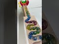 Marble Run ASMR ☆ HABA Wave Slope & Rainbow Arch, Skeloeton Car #shorts #marblerun @marblerunone