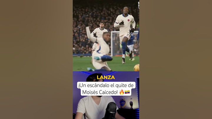 ¡Un escándalo el quite de Moisés Caicedo! #chelsea #chelseafc #moisescaicedo #ecuador