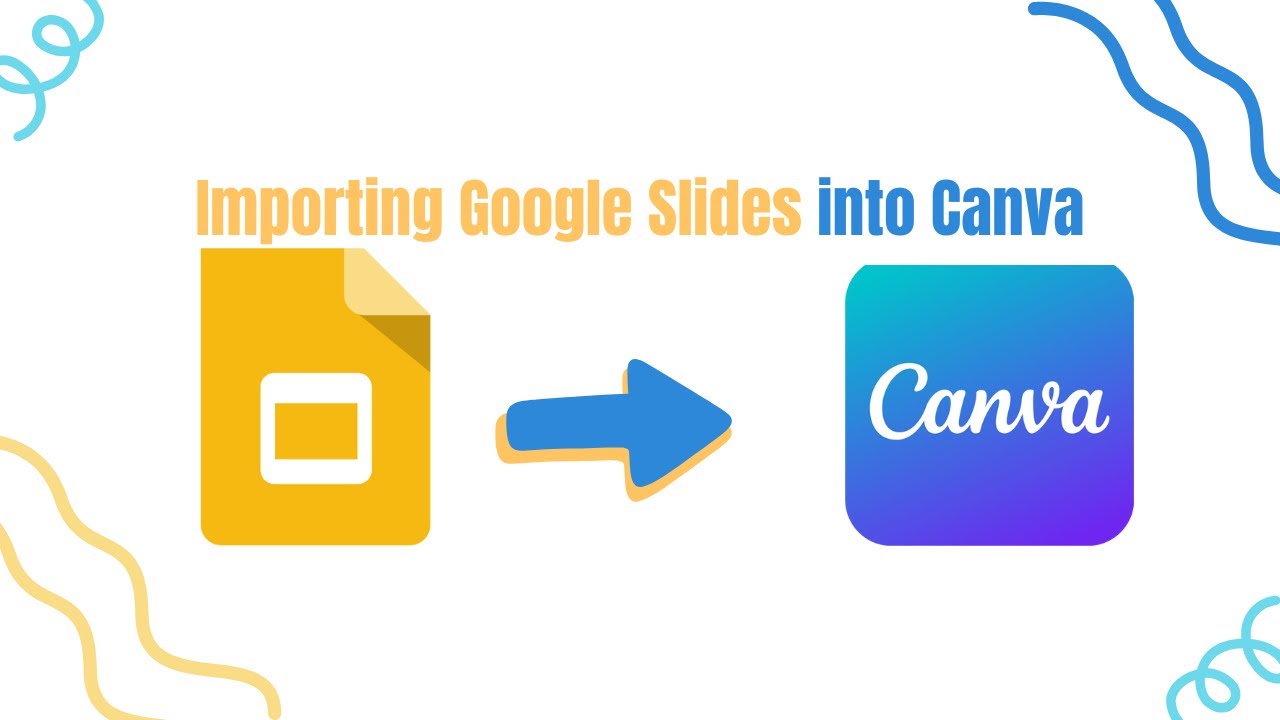 How to import Google slides into Canva - YouTube