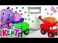 Ek Chota Kent | Kent & Toy Trucks | Construction Vehicles with Balls |  खेलो और सीखो !