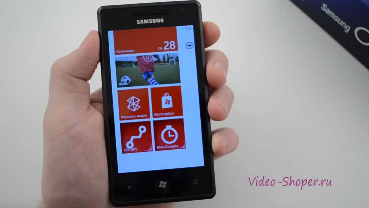 Обзор Samsung Omnia 7