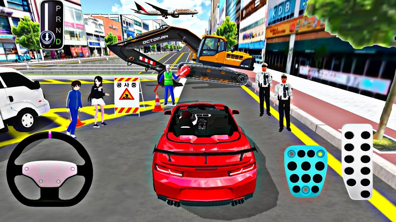 “🚗From Parking to Racing Road! New Camaro Goes Wild 🔥🚗 | 3D Driving Class Android Gameplay”