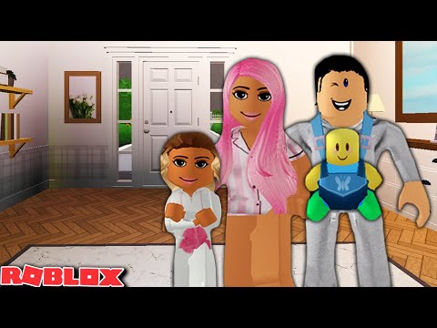 Our Family Stay At Home Routine Bloxburg Roleplay Roblox Youtube