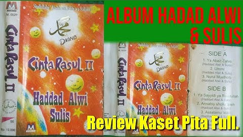 Album Kaset Pita Hadad Alwi & Sulis. Cinta Rosul II